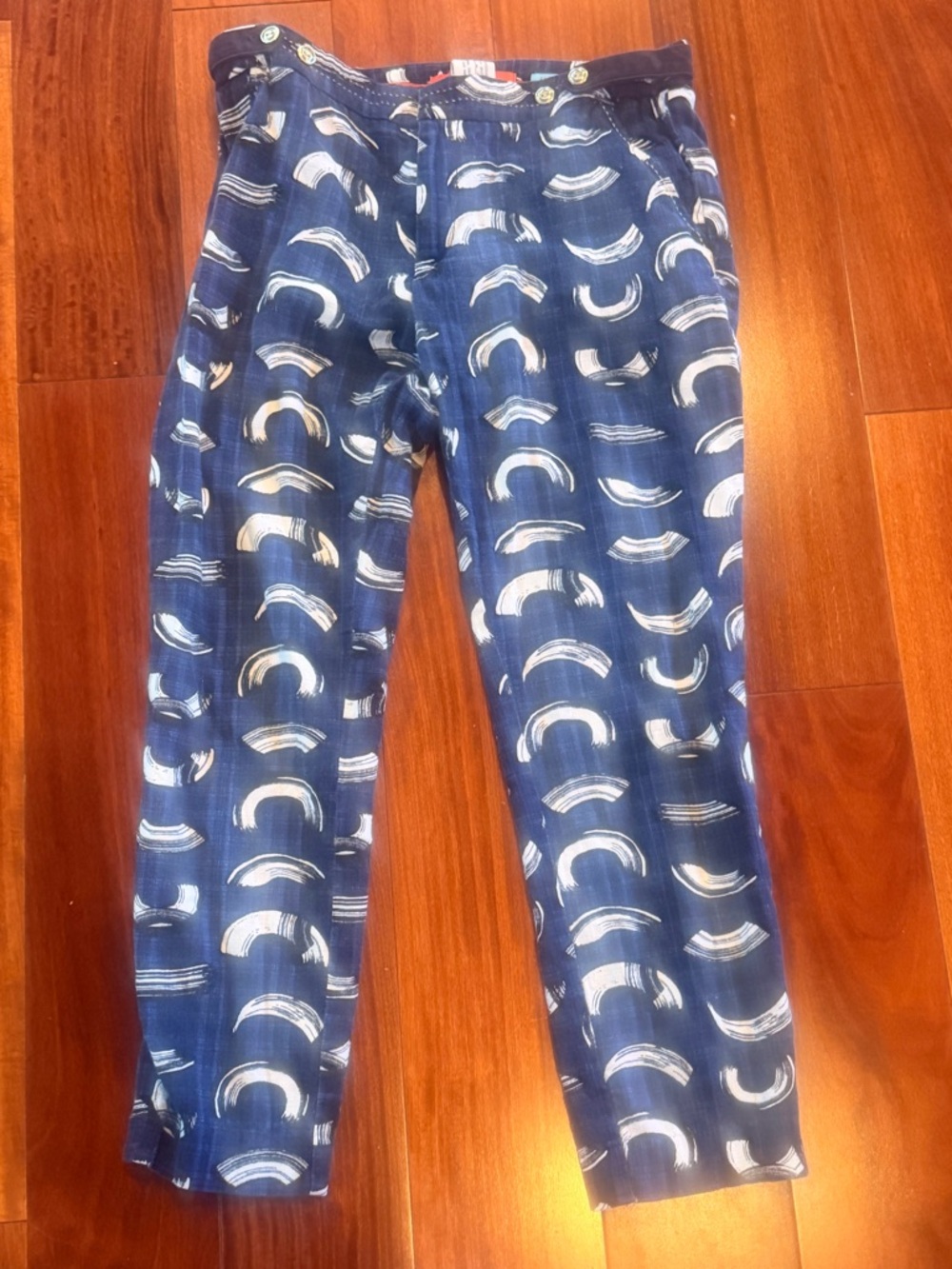 Anthropologie Cartonnier chic blue pants